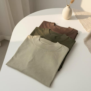 Set tricouri bumbac organic „Calm Collection” -  MORNING DEW