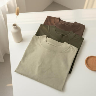 Set tricouri bumbac organic „Calm Collection” -  MORNING DEW