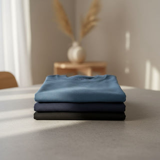 Set tricouri bumbac organic „Deep Basics” - STONE & SKY