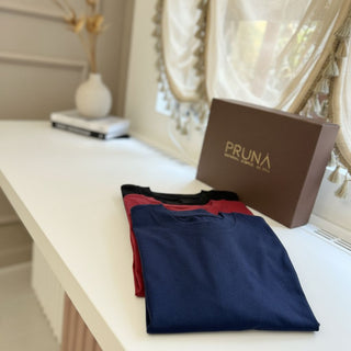 Set tricouri bumbac organic „Deep Harmony” - SILENT OAK