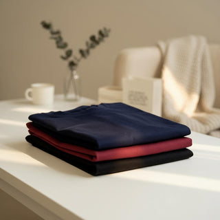 Set tricouri bumbac organic „Deep Harmony” - SILENT OAK