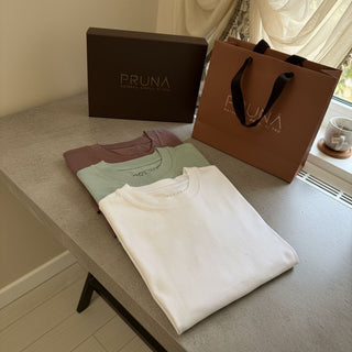 Set tricouri bumbac organic „Earth Essence” - SILENT OAK