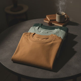 Set tricouri bumbac organic „Nature Flow” - SOFT BREEZE